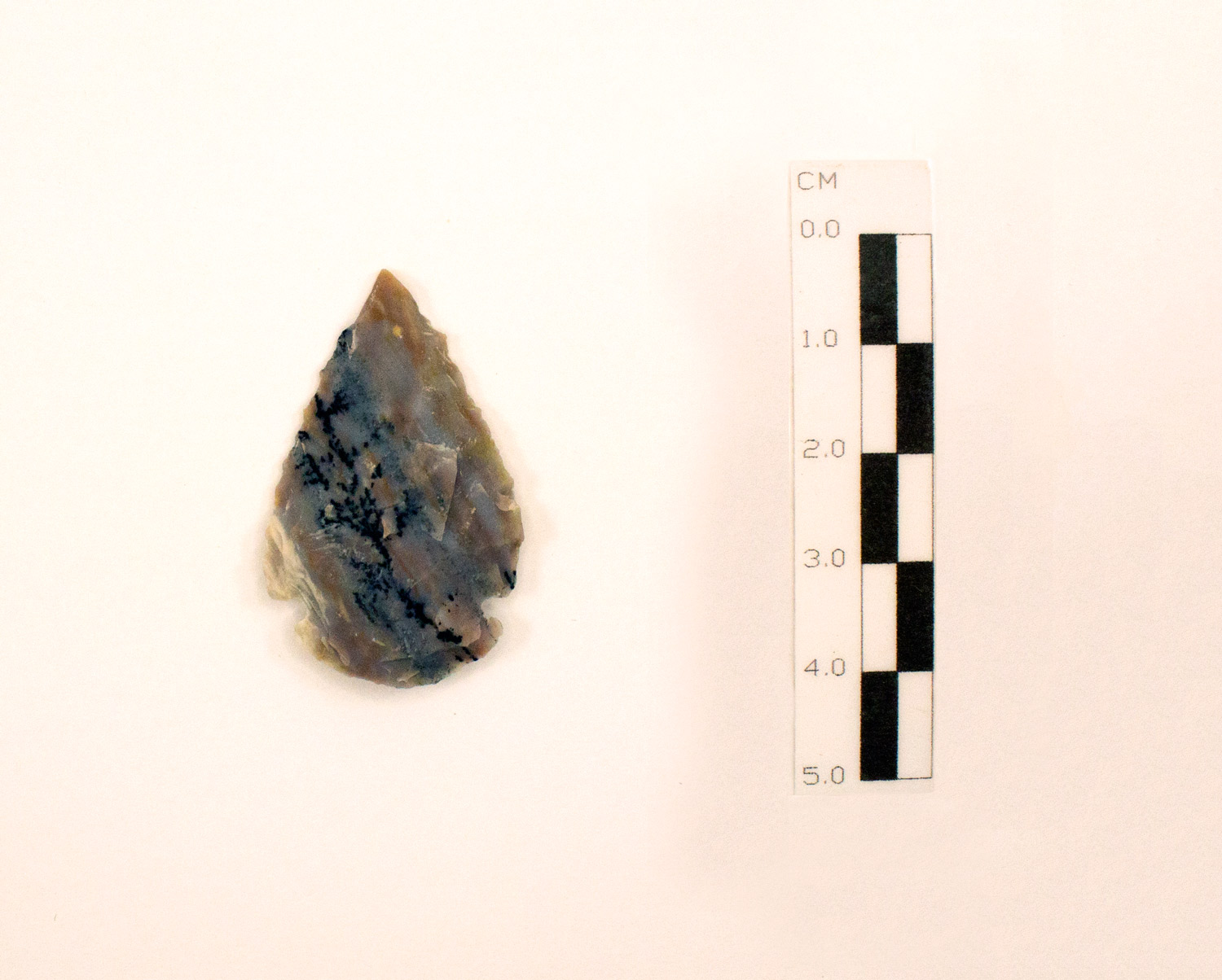 Material Lítico: ponta de flecha bifacial em sílex - n 1 - Imagem 2