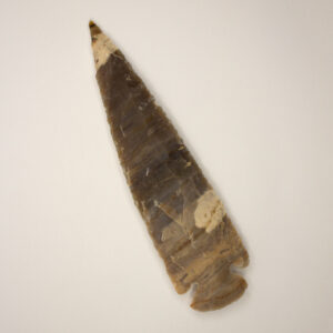 Material Lítico: ponta de flecha bifacial em sílex - n 4