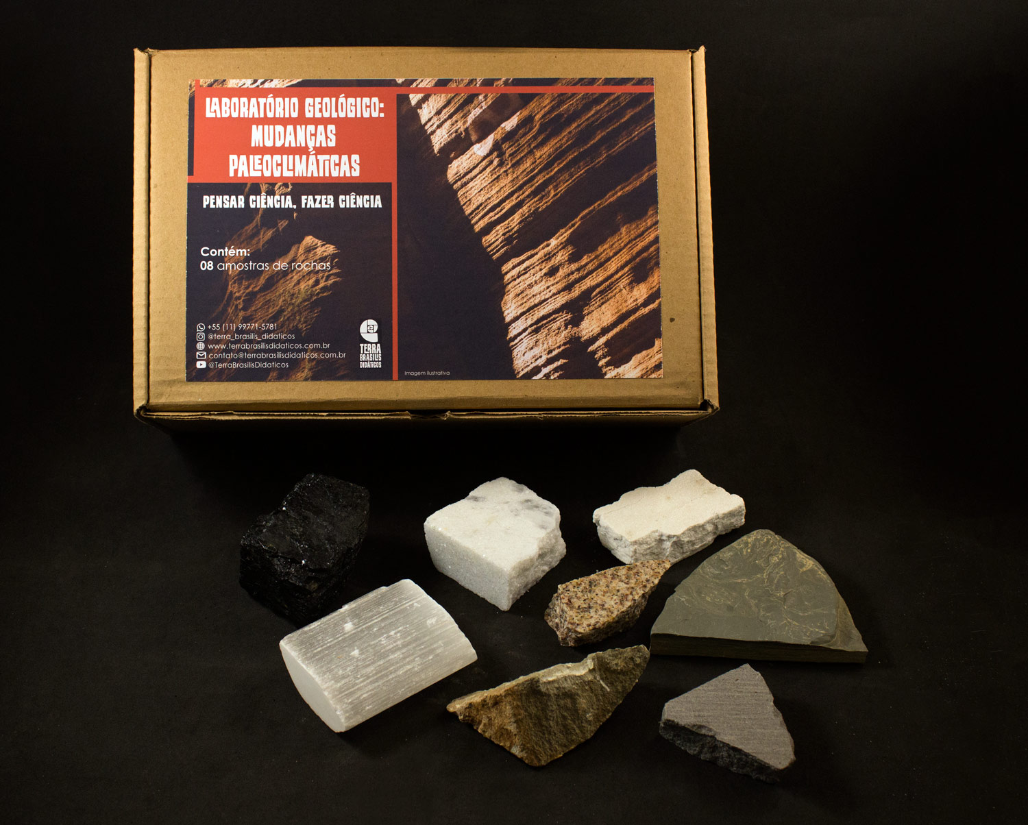 Kit Laboratório Geológico: Mudanças Paleoclimáticas - Imagem 2