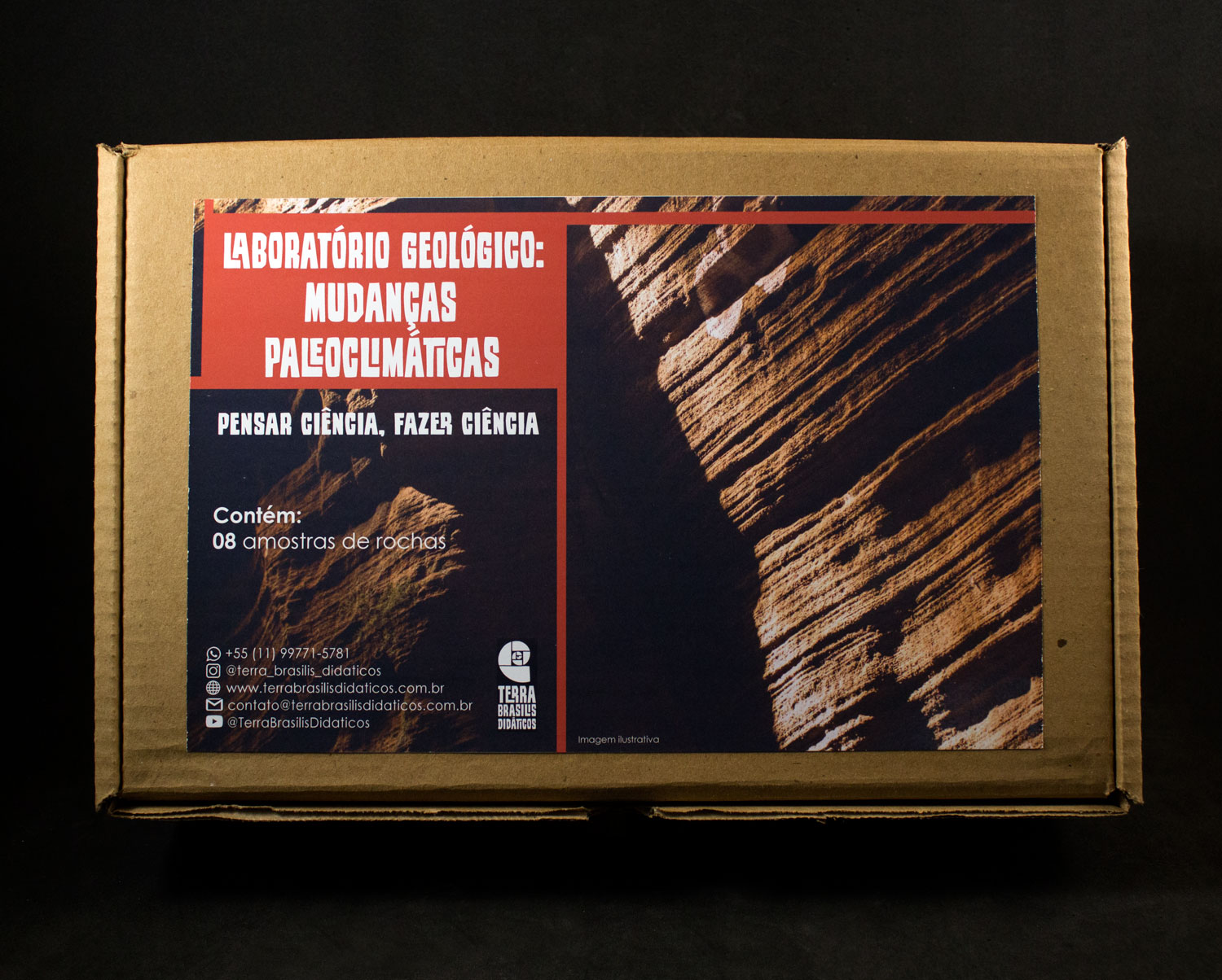 Kit Laboratório Geológico: Mudanças Paleoclimáticas